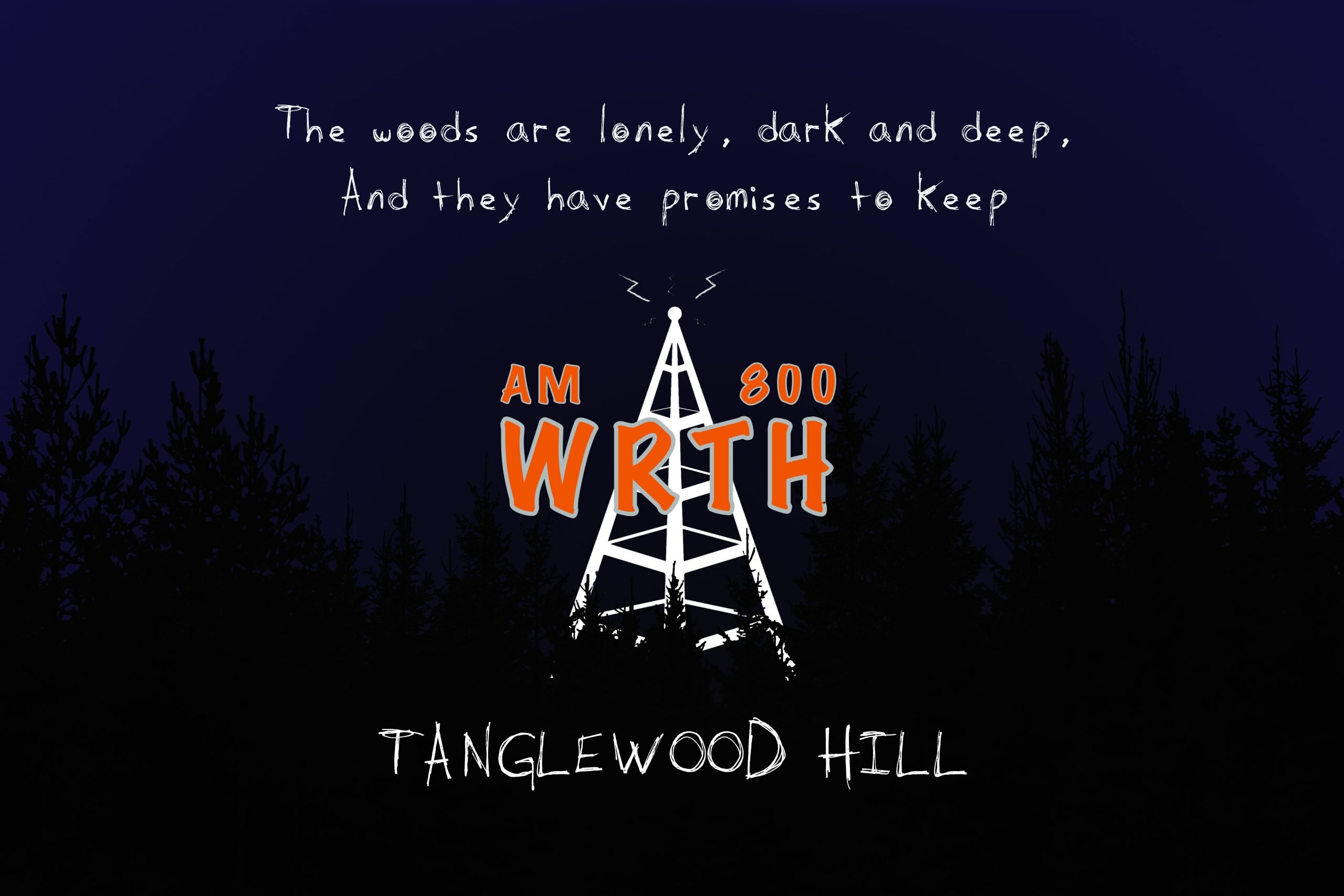 WRTH Logo - The woods are lonely, dark and deep
