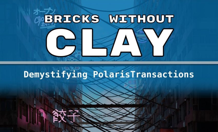A featured image based on the cover of the book Bricks Without Clay.