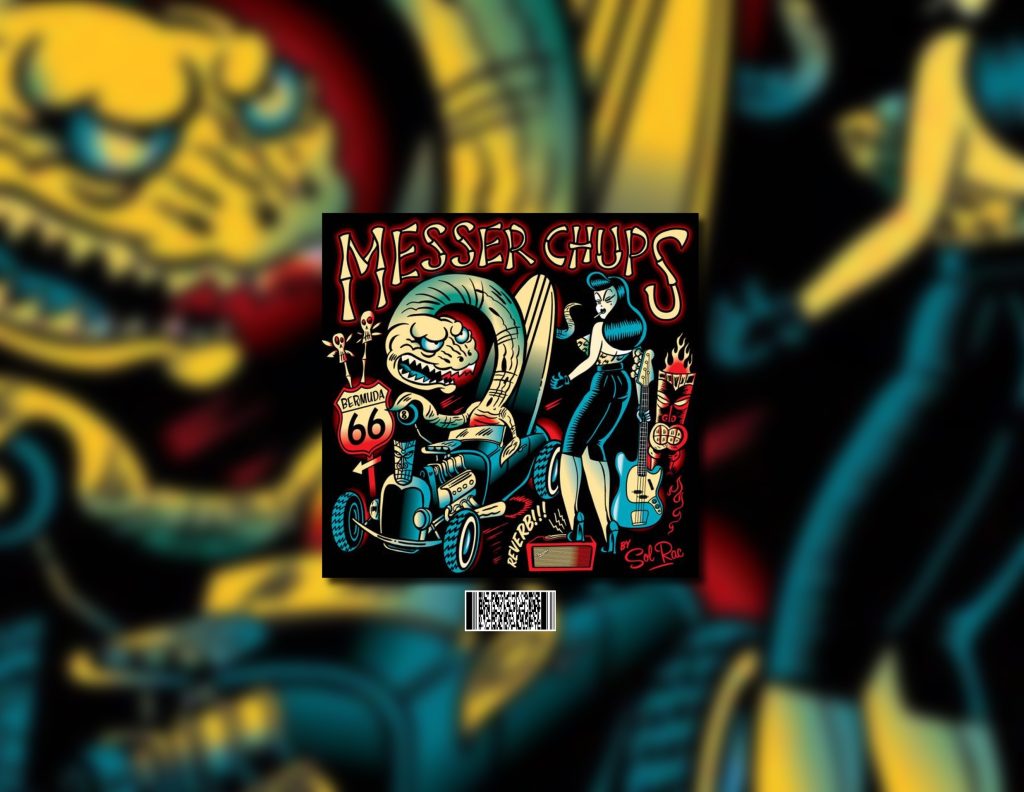 A FizikaCard of the Messer Chups album Bermuda 66.